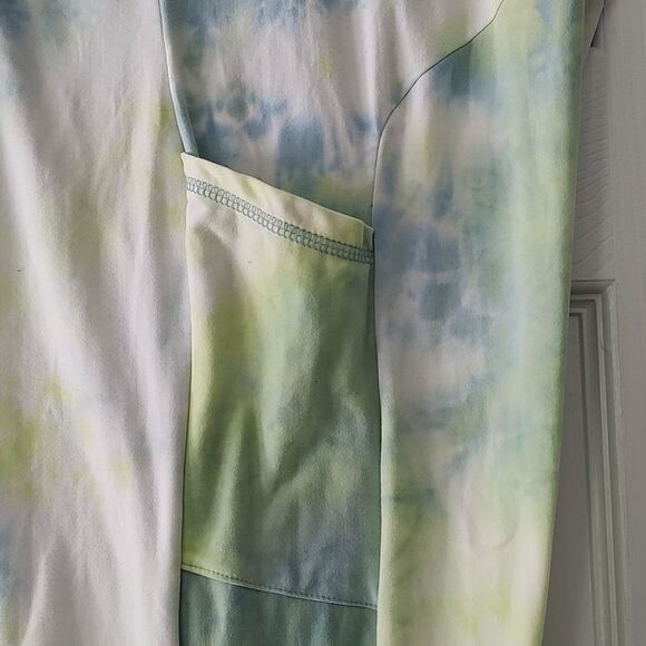 True Craft super soft tie dye leggings with side pockets  Sz XL - Picture 5 of 7